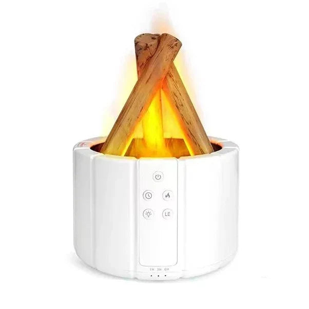 Essential Oil Diffuser Peaceful Fire 280ml Aromatherapy Ultrasonic Mist | Buddhive