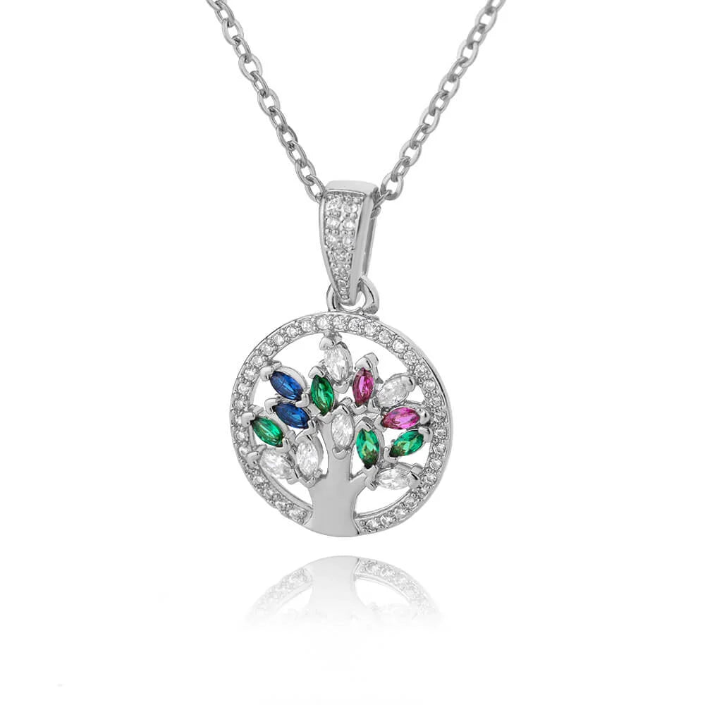 Tree of Life Necklace Stainless Steel - Buddhist Pendant for Women | Buddhive