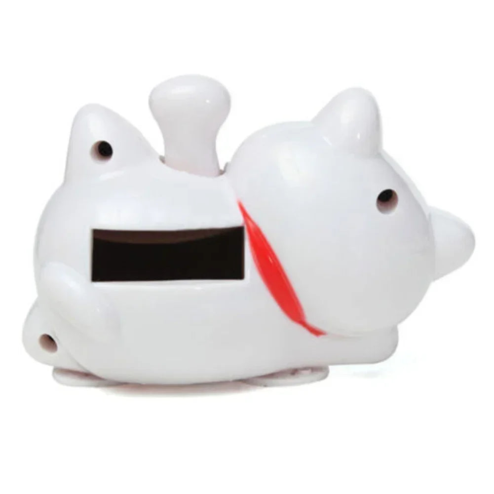 Solar Maneki Neko Lucky Cat - Feng Shui Waving Fortune Cat - Japanese Decor | Buddhive