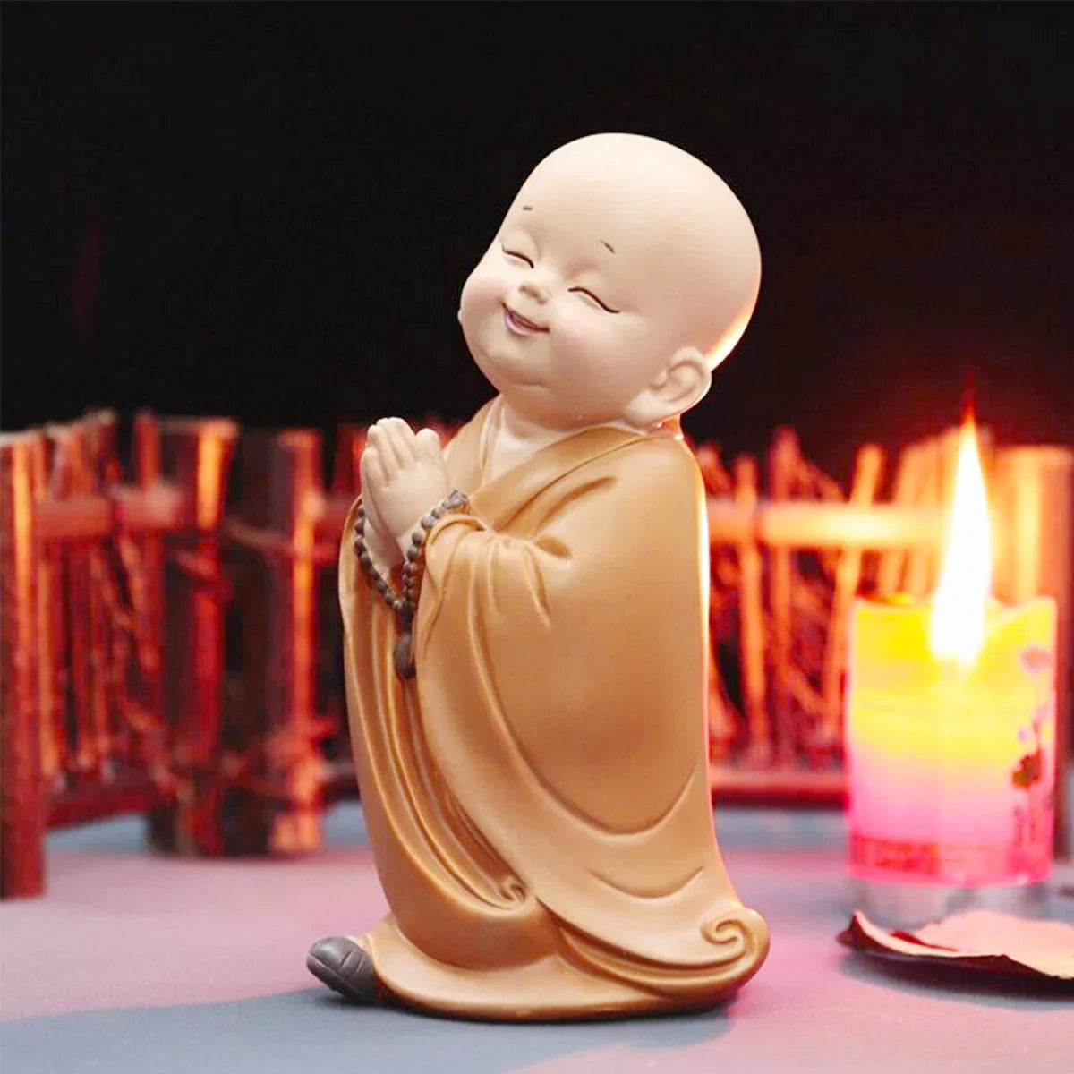 Small Buddha Statue Resin Figurine - 6 Styles Standing & Seated - Buddhist Home Decor | Buddhive