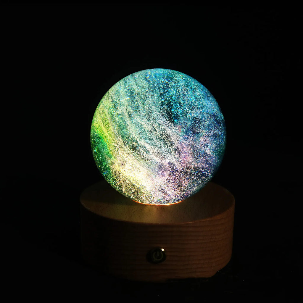 7 Chakra LED Crystal Ball Lamp - Color Changing Meditation Light for Spiritual Decor | Buddhive