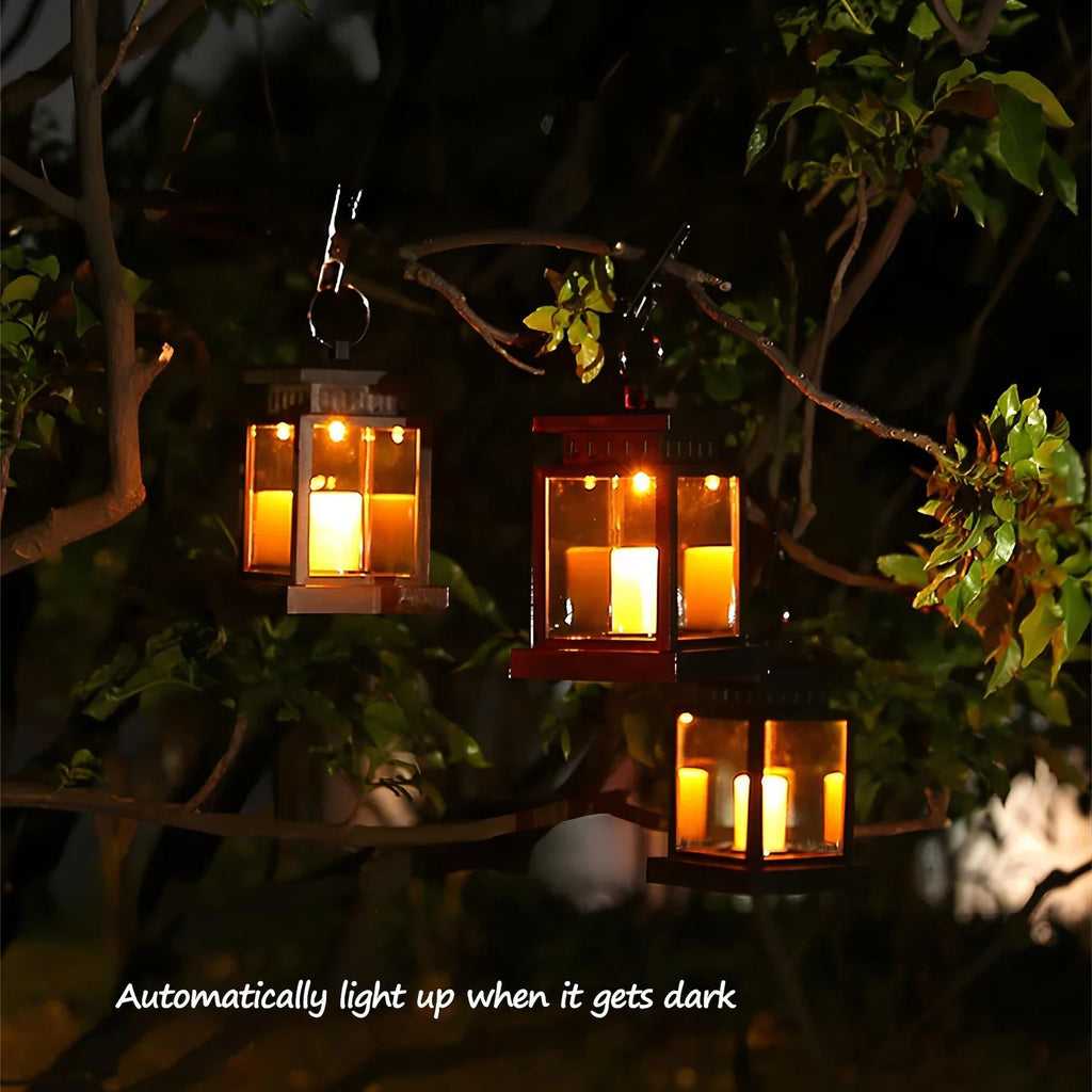 Japanese Temple Lantern Solar LED Outdoor Garden Light - Weather Resistant Zen Decor | Buddhive