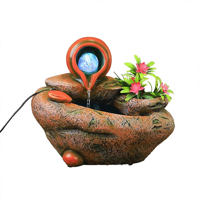 Zen Relaxation Fountain Resin Buddha Water Feature for Meditation & Home Decor | Buddhive
