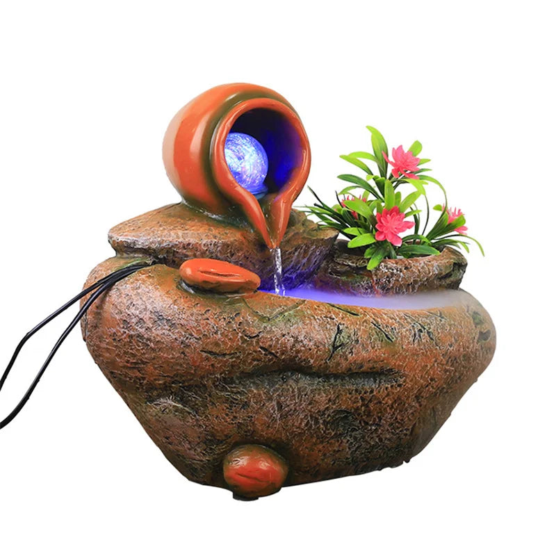 Zen Relaxation Fountain Resin Buddha Water Feature for Meditation & Home Decor | Buddhive