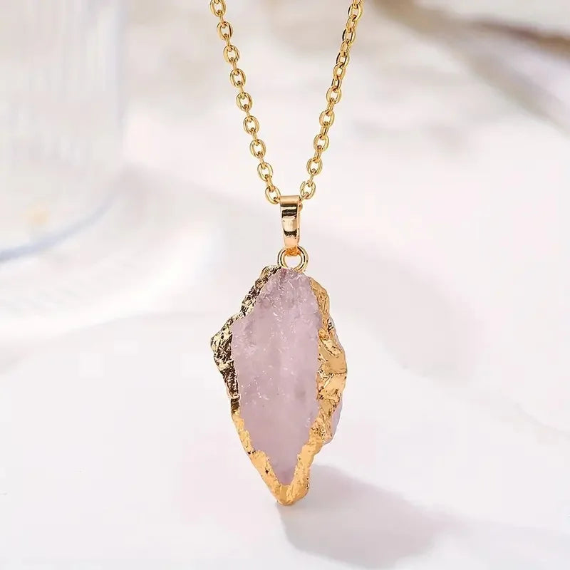 Citrine Necklace Natural Stone - Buddhist Gemstone Jewelry for Abundance & Healing | Buddhive