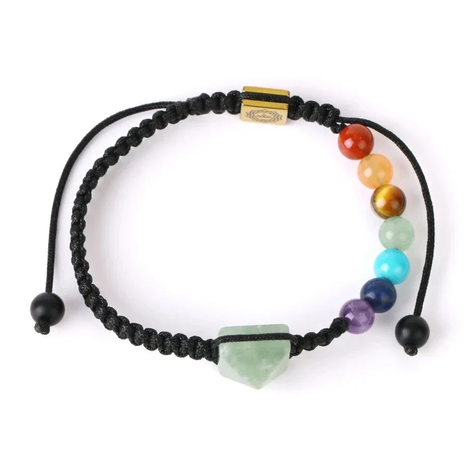 7 Chakra Bracelet for Women - Meditation Charm Crystal Copper Beaded | Buddhive