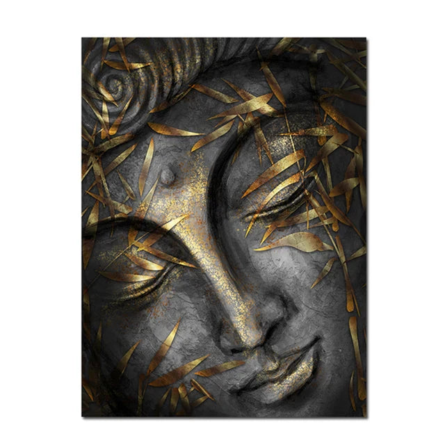 Buddha Poster Wall Art - Zen Meditation Canvas Print - Spiritual Home Decor | Buddhive