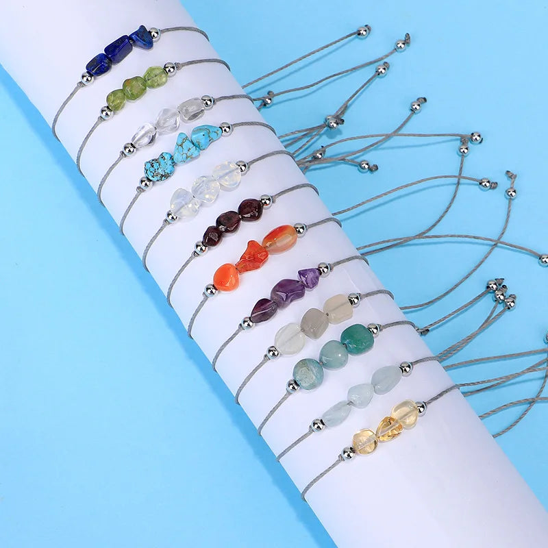 Birthstone Bracelet Natural Gemstone - Personalized by Birth Month | Buddhive