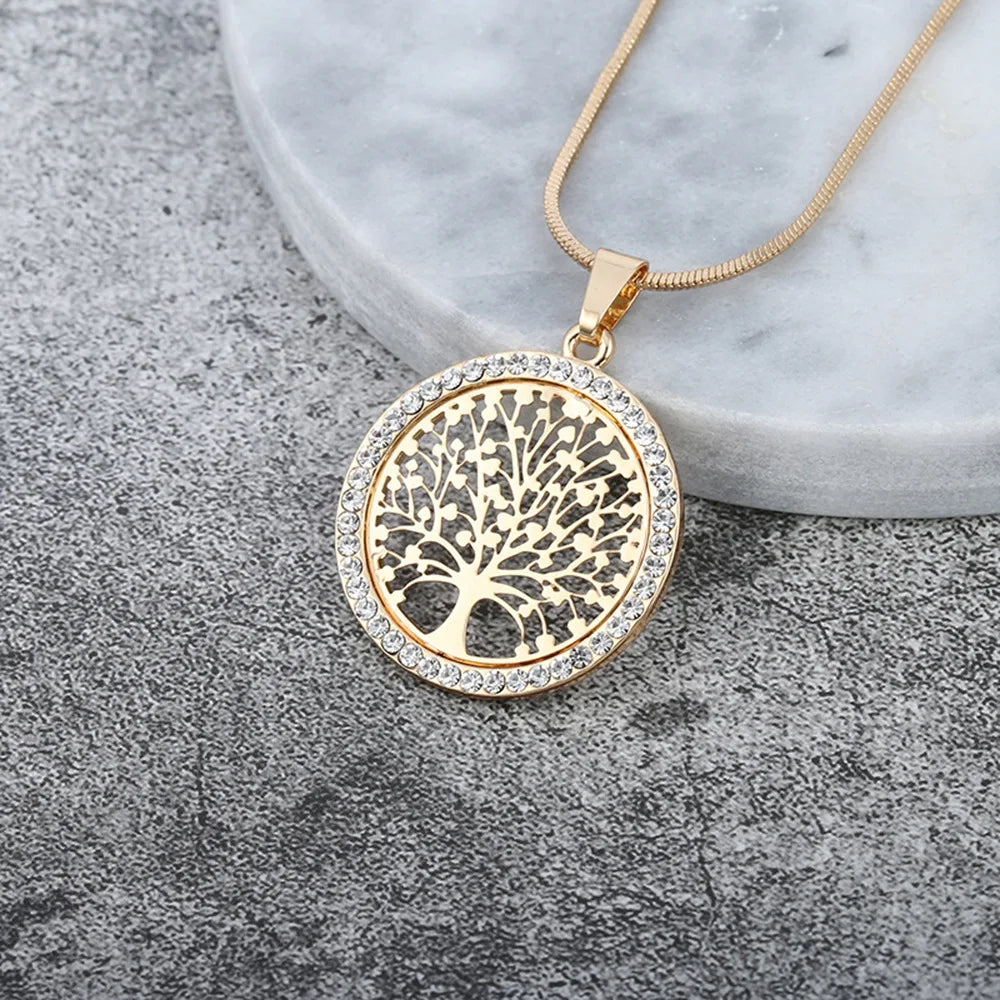 Tree of Life Necklace Pendant - Zinc Alloy Buddhist Jewelry for Women | Buddhive