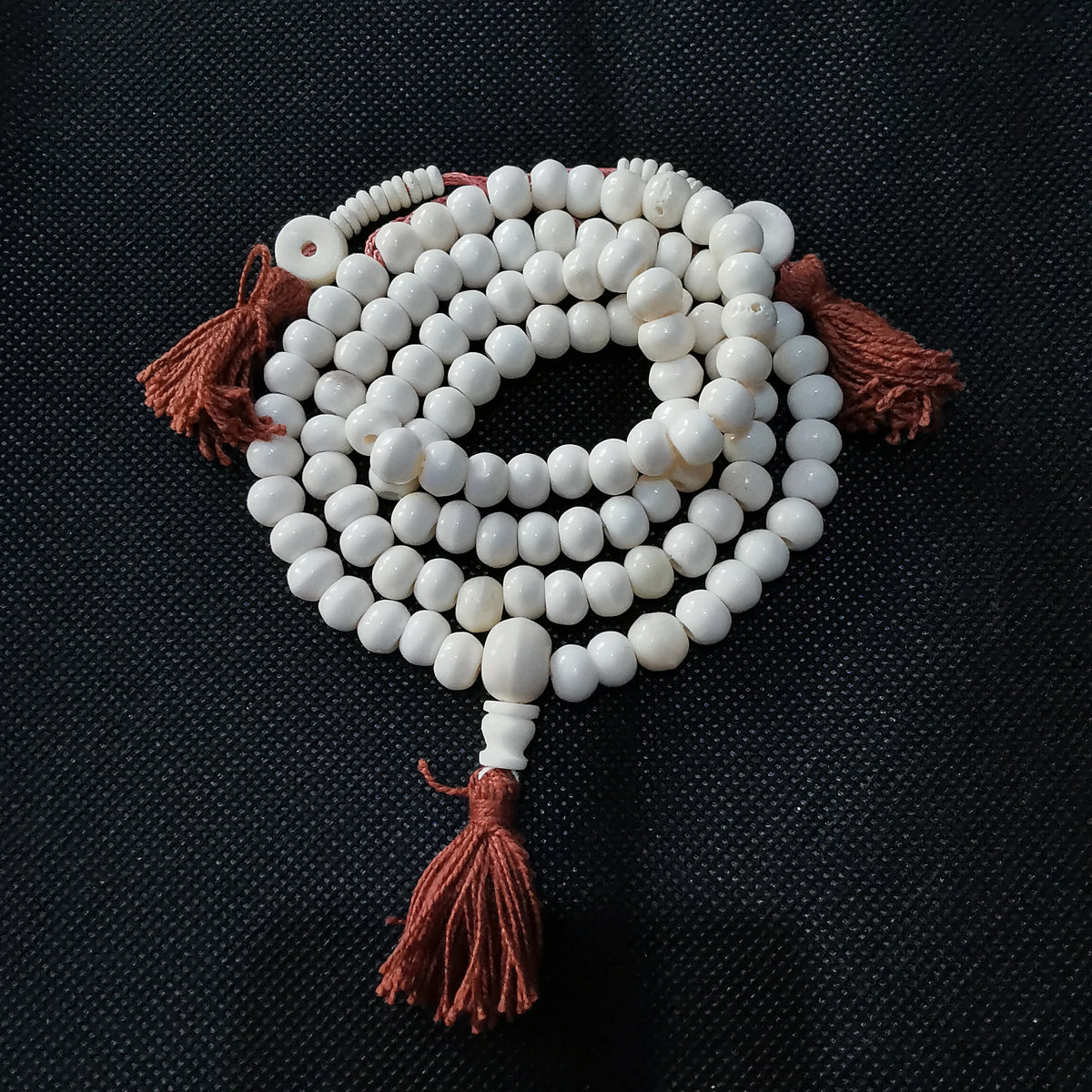 Tibetan Mala Beads 108 Yak Bone - Authentic Prayer Necklace for Meditation | Buddhive