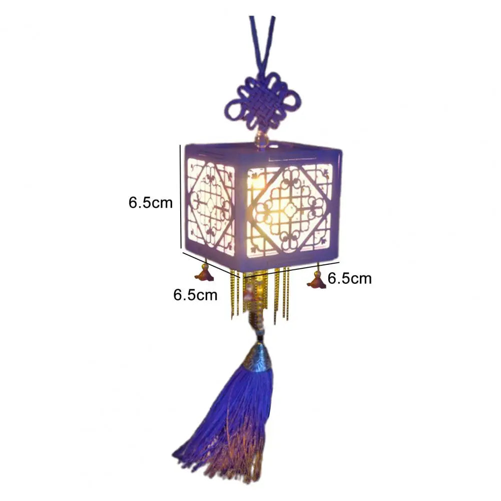 Handmade Chinese Lantern - Wooden Decorative Zen Lamp - Indoor Accent Lighting | Buddhive