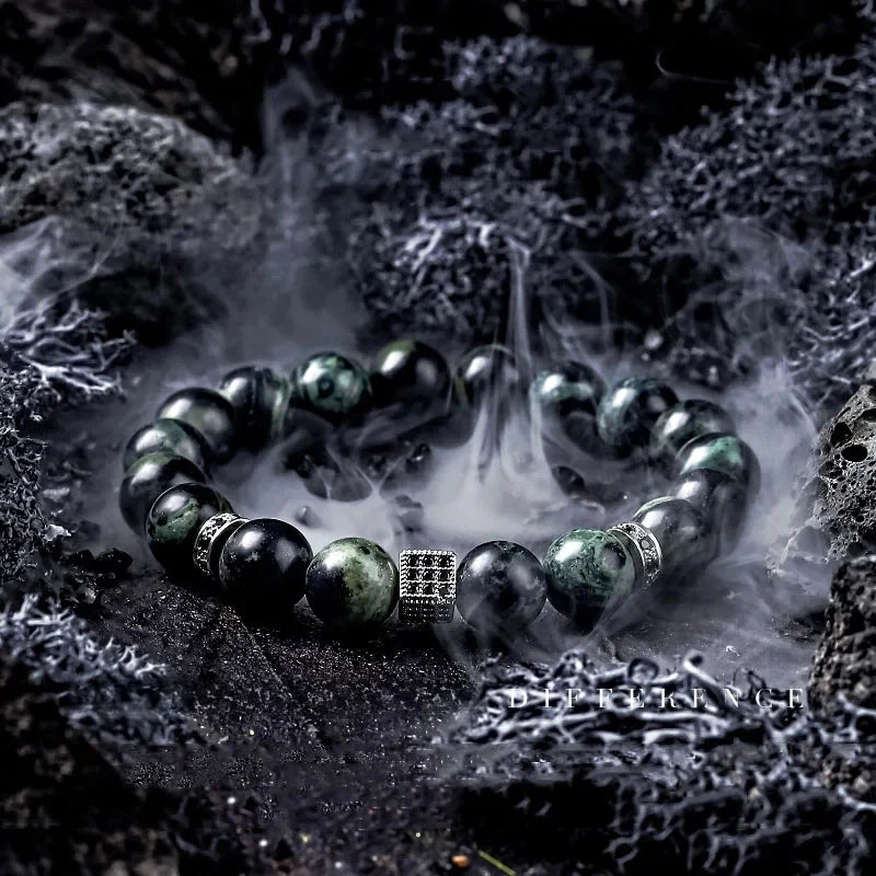 Sparrow Stone Bracelet - Natural Gemstone Purification & Serenity - 8mm Beads | Buddhive