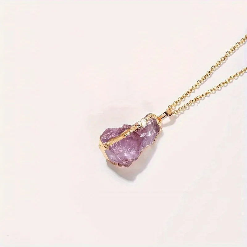 Citrine Necklace Natural Stone - Buddhist Gemstone Jewelry for Abundance & Healing | Buddhive