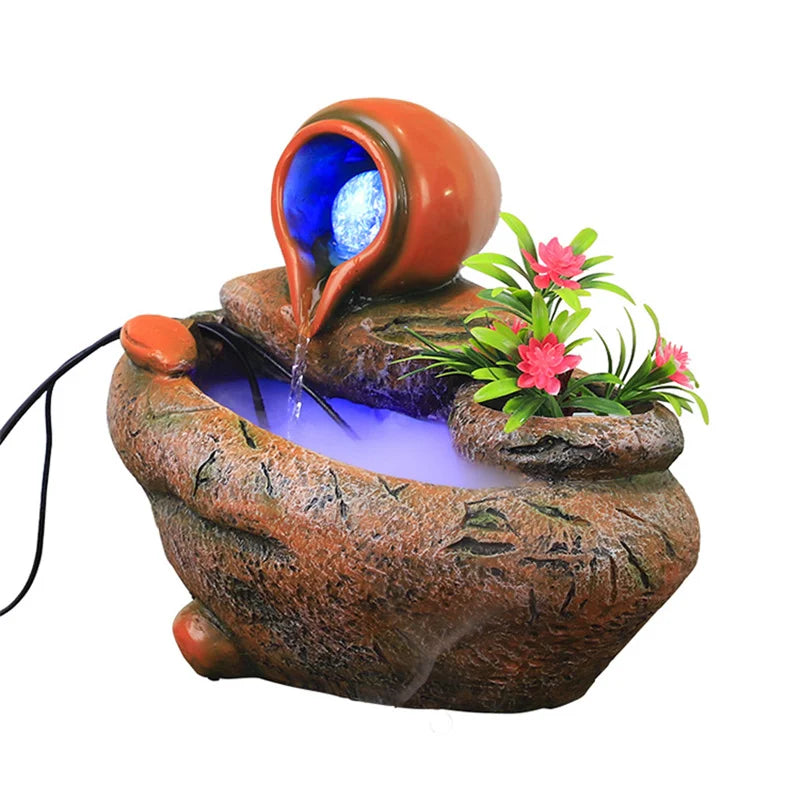 Zen Relaxation Fountain Resin Buddha Water Feature for Meditation & Home Decor | Buddhive