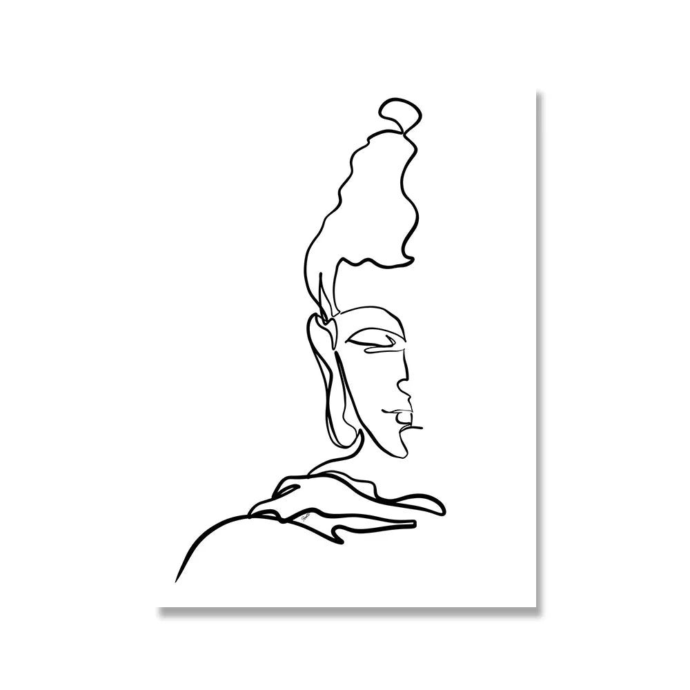 Buddha Namaste Poster - Zen Wall Art Print for Meditation Room & Home Decor | Buddhive
