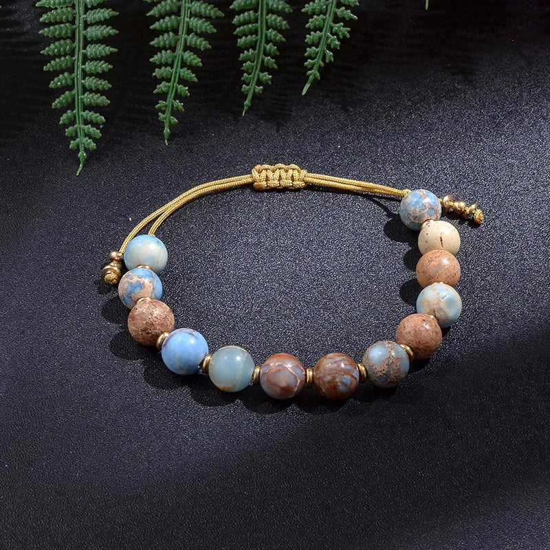 Tibetan Mala Beads Multi-Stone 108 Prayer Necklace - Natural Gemstone Meditation Japamala | Buddhive