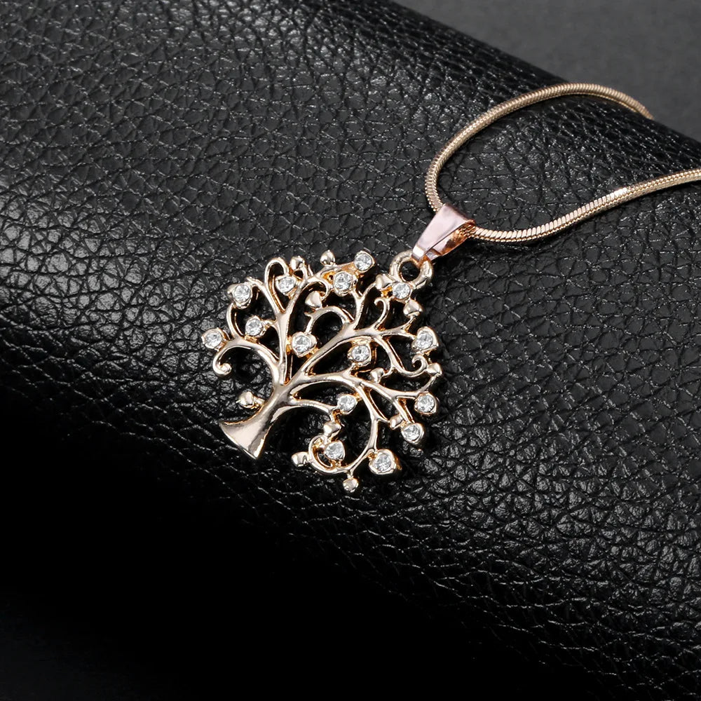 Tree of Life Necklace Pendant - Zinc Alloy Buddhist Jewelry for Women | Buddhive