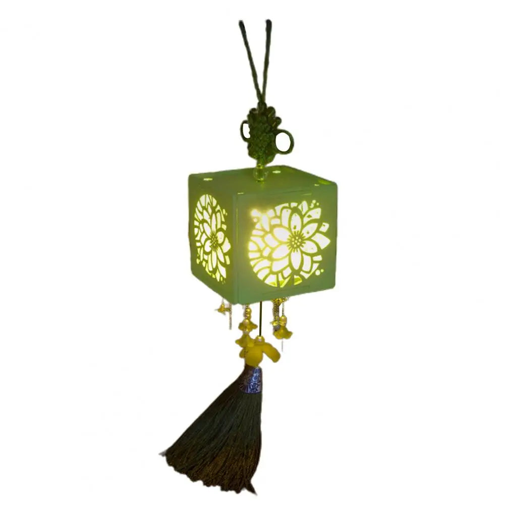 Handmade Chinese Lantern - Wooden Decorative Zen Lamp - Indoor Accent Lighting | Buddhive