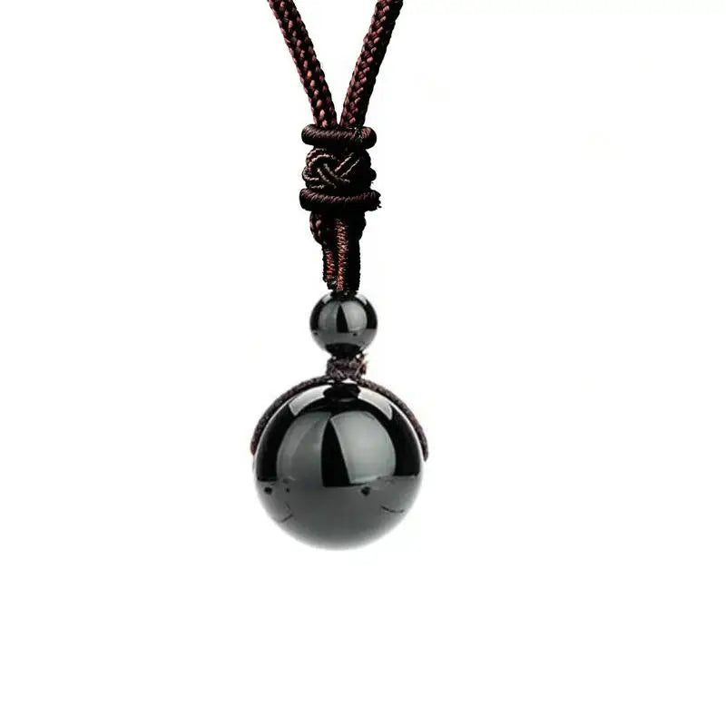 Blue Tiger Eye Stone Necklace - Natural Gemstone Buddhist Jewelry for Women | Buddhive