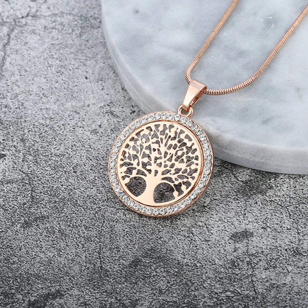 Tree of Life Necklace Pendant - Zinc Alloy Buddhist Jewelry for Women | Buddhive