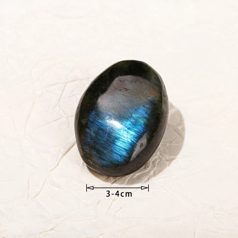 Labradorite Necklace Braided Natural Stone - Unisex Buddhist Jewelry | Buddhive