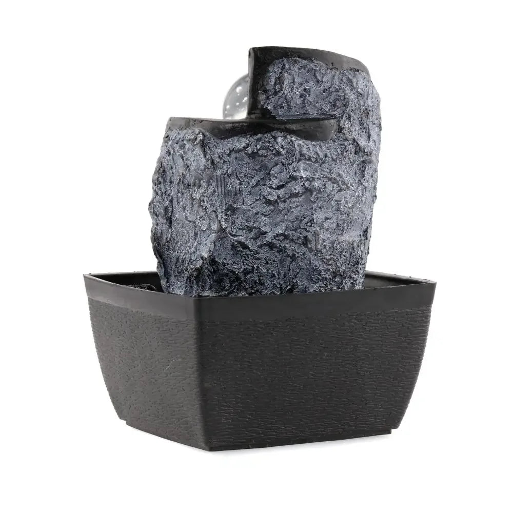 Zen Water Fountain with Rotating Ball - Decorative Feng Shui Desktop Fountain | Buddhive