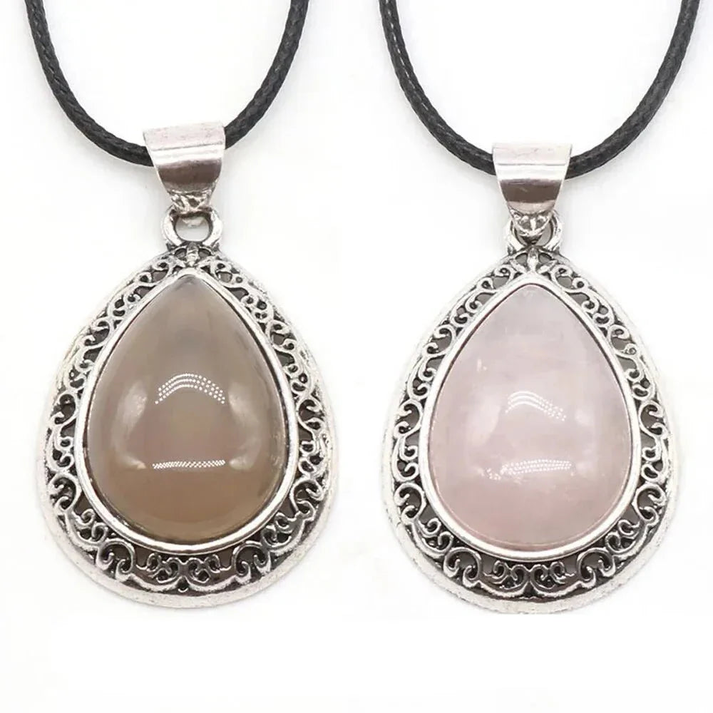 Tiger Eye Stone Necklace - Natural Gemstone Buddha Pendant - Protection & Courage | Buddhive