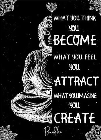Buddha Wall Art Poster Zen Quote Canvas Print Modern Abstract Decor | Buddhive