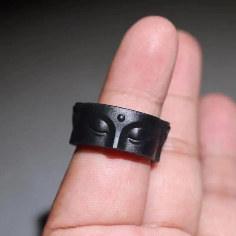 Buddha Eyes Ring - Zinc Alloy Buddhist Symbol Ring for Protection & Wisdom | Buddhive