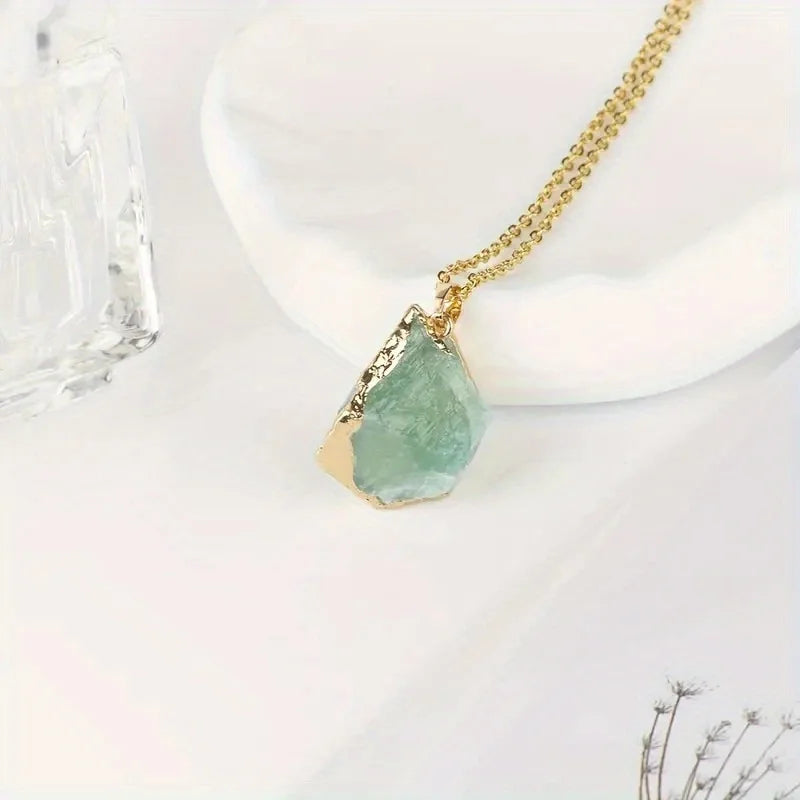 Citrine Necklace Natural Stone - Buddhist Gemstone Jewelry for Abundance & Healing | Buddhive