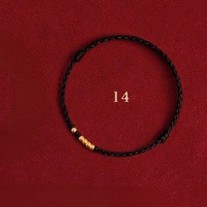 Chinese Zodiac Red String Bracelet - Lucky Copper Charm Bracelet - Feng Shui | Buddhive