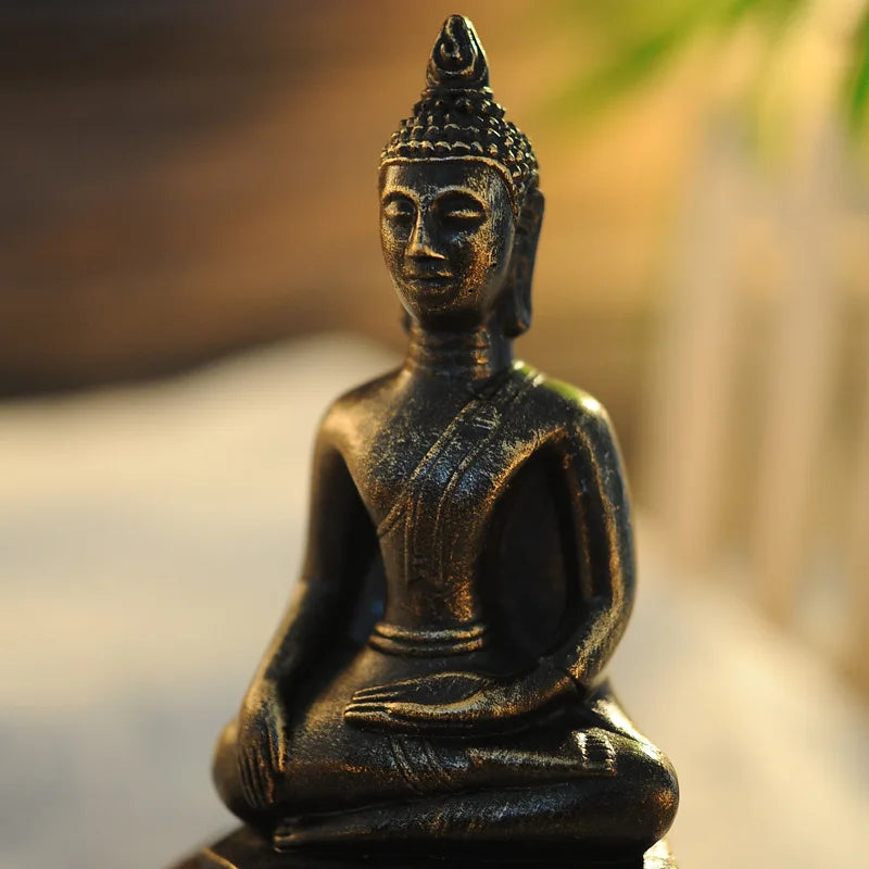 Mini Zen Garden Buddha Meditation Set with Incense Holder - Japanese Desk Garden Kit | Buddhive