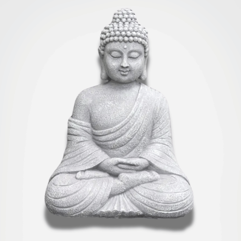 Garden Buddha Statue - Weather-Resistant Resin Thai Buddha Figurine for Outdoor Zen Decor | Buddhive