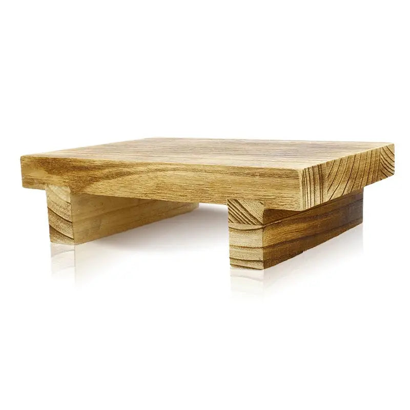 Meditation Bench Wood - Ergonomic Kneeling Seating for Zen Practice & Prayer | Buddhive
