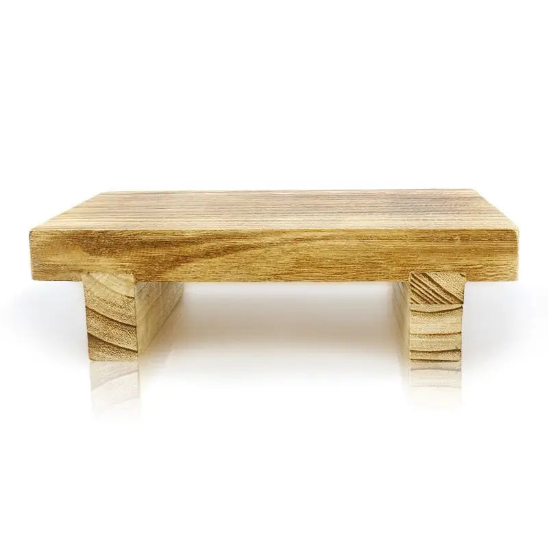 Meditation Bench Wood - Ergonomic Kneeling Seating for Zen Practice & Prayer | Buddhive