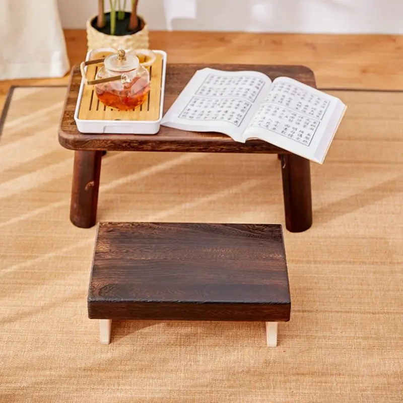 Meditation Bench Foldable Wood Seiza Kneeling Stool | Ergonomic Portable Design | Buddhive