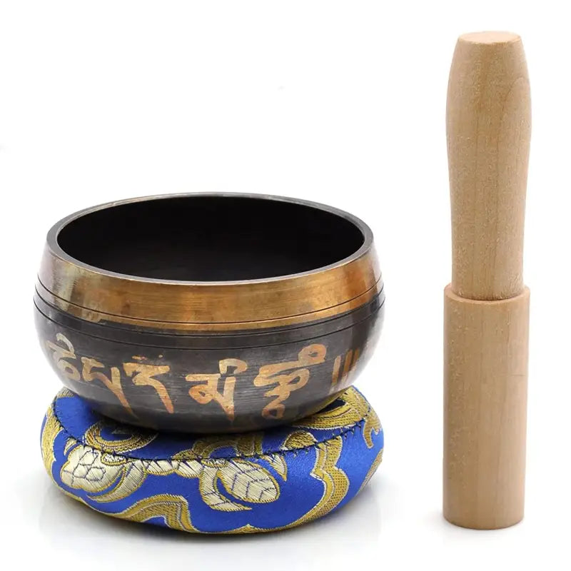 Tibetan Singing Bowl Set - Handcrafted Himalayan Metal - Meditation & Sound Healing | Buddhive
