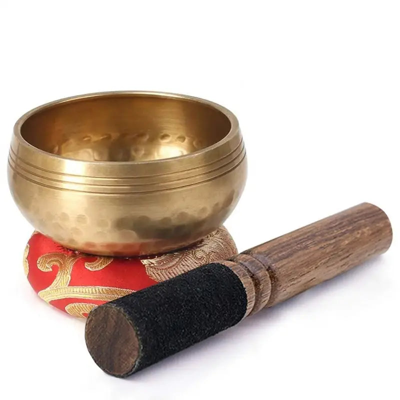 Tibetan Singing Bowl Handcrafted 3.3 Inch - Meditation Sound Healing & Mindfulness | Buddhive