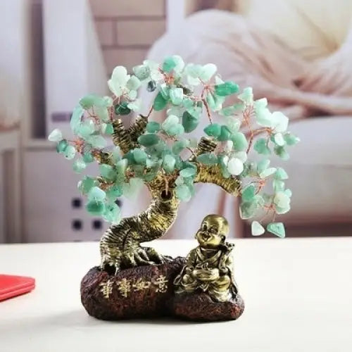 Buddha Bonsai Tree Artificial - Natural Crystal from Brazil - Zen Decor & Feng Shui | Buddhive