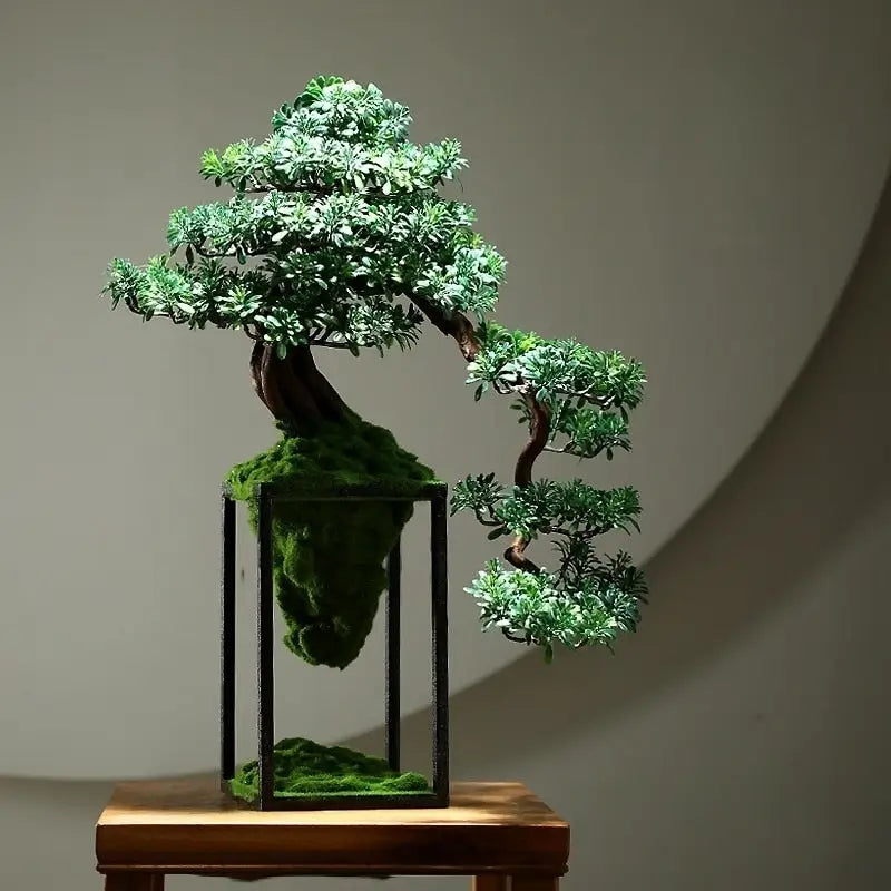 Korean Artificial Bonsai Tree - 22" Zen Decor for Home & Office | Buddhive