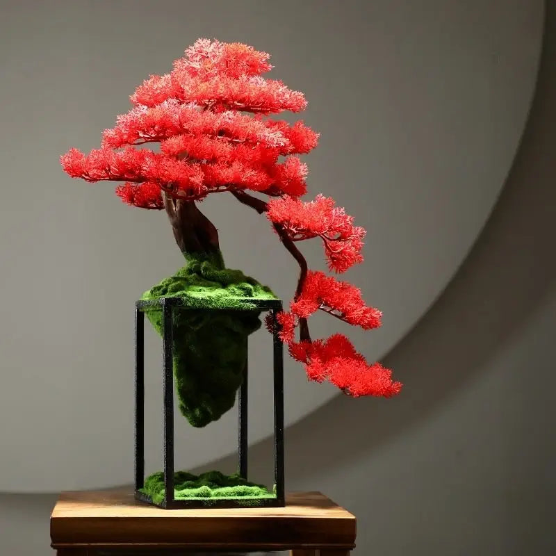 Korean Artificial Bonsai Tree - 22" Zen Decor for Home & Office | Buddhive