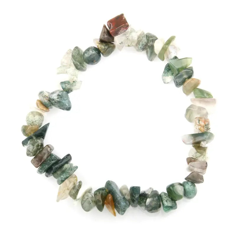 7 Chakra Bracelet Genuine Gemstones Natural Stone Energy Balancing | Buddhive