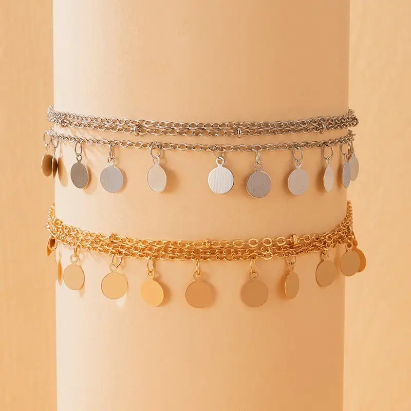 Buddhist Anklet Adjustable Silver Buddha Charm - Spiritual Ankle Bracelet | Buddhive