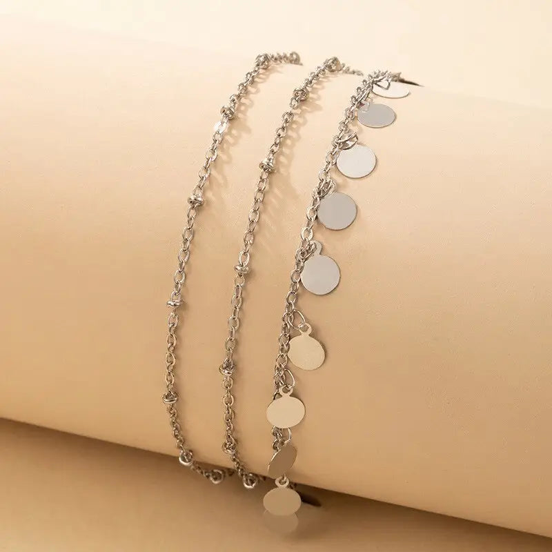 Buddhist Anklet Adjustable Silver Buddha Charm - Spiritual Ankle Bracelet | Buddhive