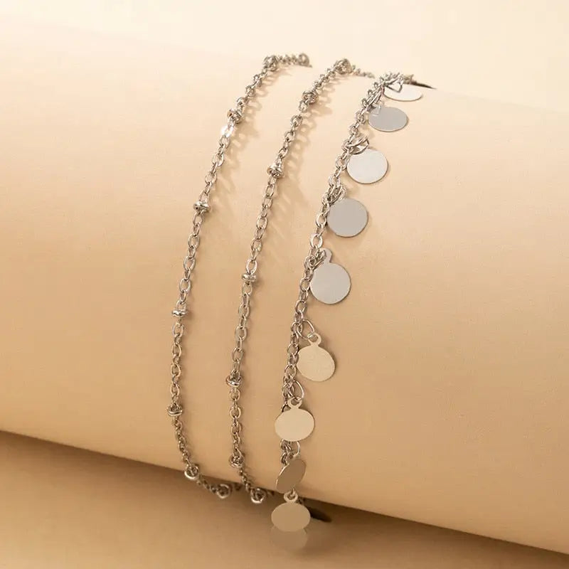 Buddhist Anklet Adjustable Silver Buddha Charm - Spiritual Ankle Bracelet | Buddhive