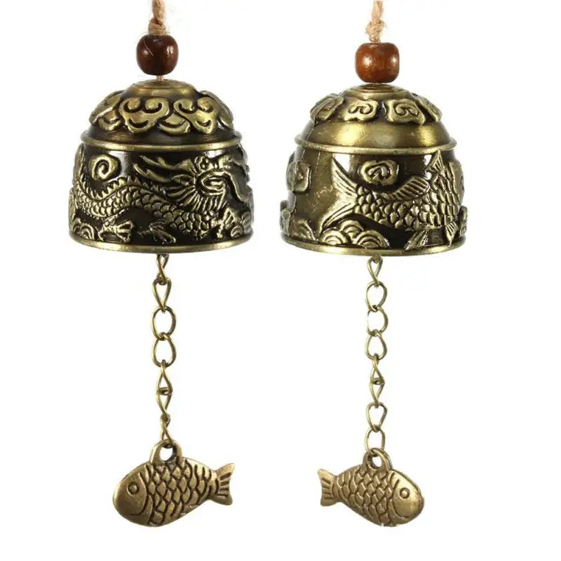 Copper Wind Chime - Feng Shui Garden Decor - Peaceful Sound & Zen Energy | Buddhive
