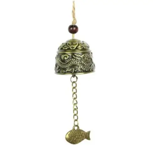 Copper Wind Chime - Feng Shui Garden Decor - Peaceful Sound & Zen Energy | Buddhive