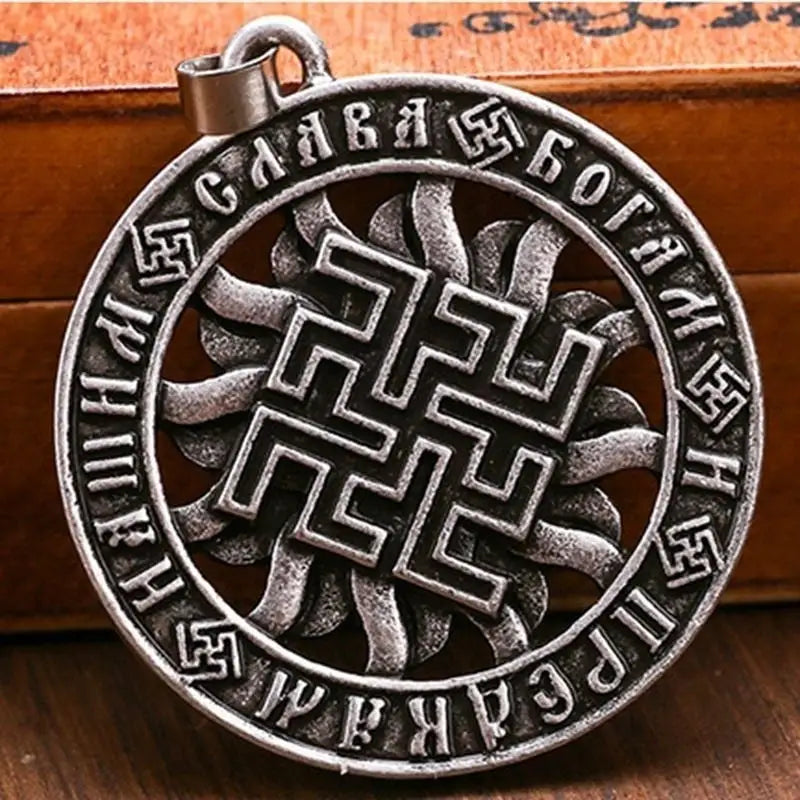 Buddhist Swastika Necklace - Sacred Symbol Pendant - Spiritual Jewelry for Good Fortune | Buddhive