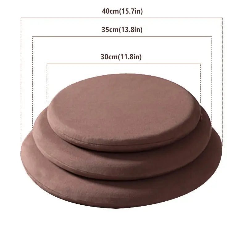 Memory Foam Meditation Cushion - Round Zafu Pillow for Yoga & Mindfulness Practice | Buddhive