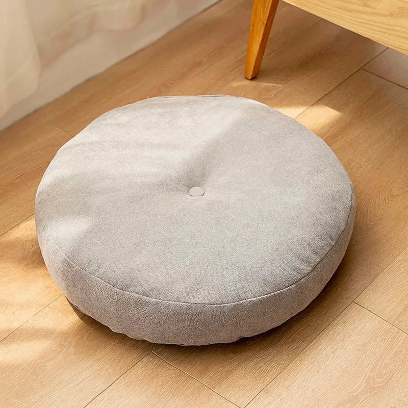 Meditation Cushion Comfort - Cotton Kapok Filled Zafu Pillow for Yoga & Meditation | Buddhive